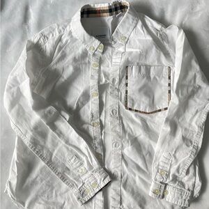 Burberry button down shirt
